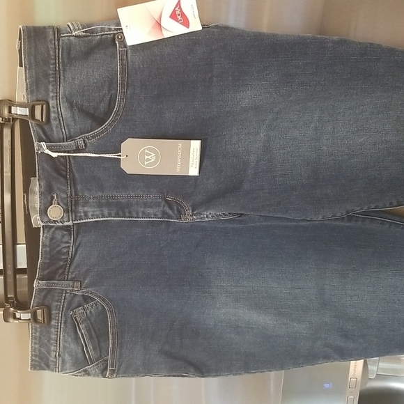💕WIT & WISDOM💕 'Ab'Solution Ankle Skinny Jeans ~ Mid Blue Vintage 16 NWT - Picture 11 of 16